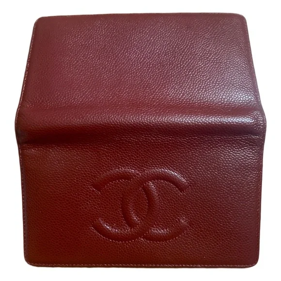 🔥Chanel Caviar Leather Burgundy Big Wallet 🔥 - Picture 5 of 14
